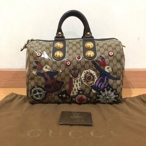 Vintage Lmt. Edt. Gucci Baboushka Boston Bag